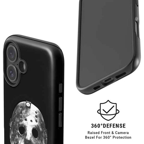 Warner Bros Friday the 13th Jason Voorhees Dripping Mask iPhone 16 Plus Magsafe Impact Case